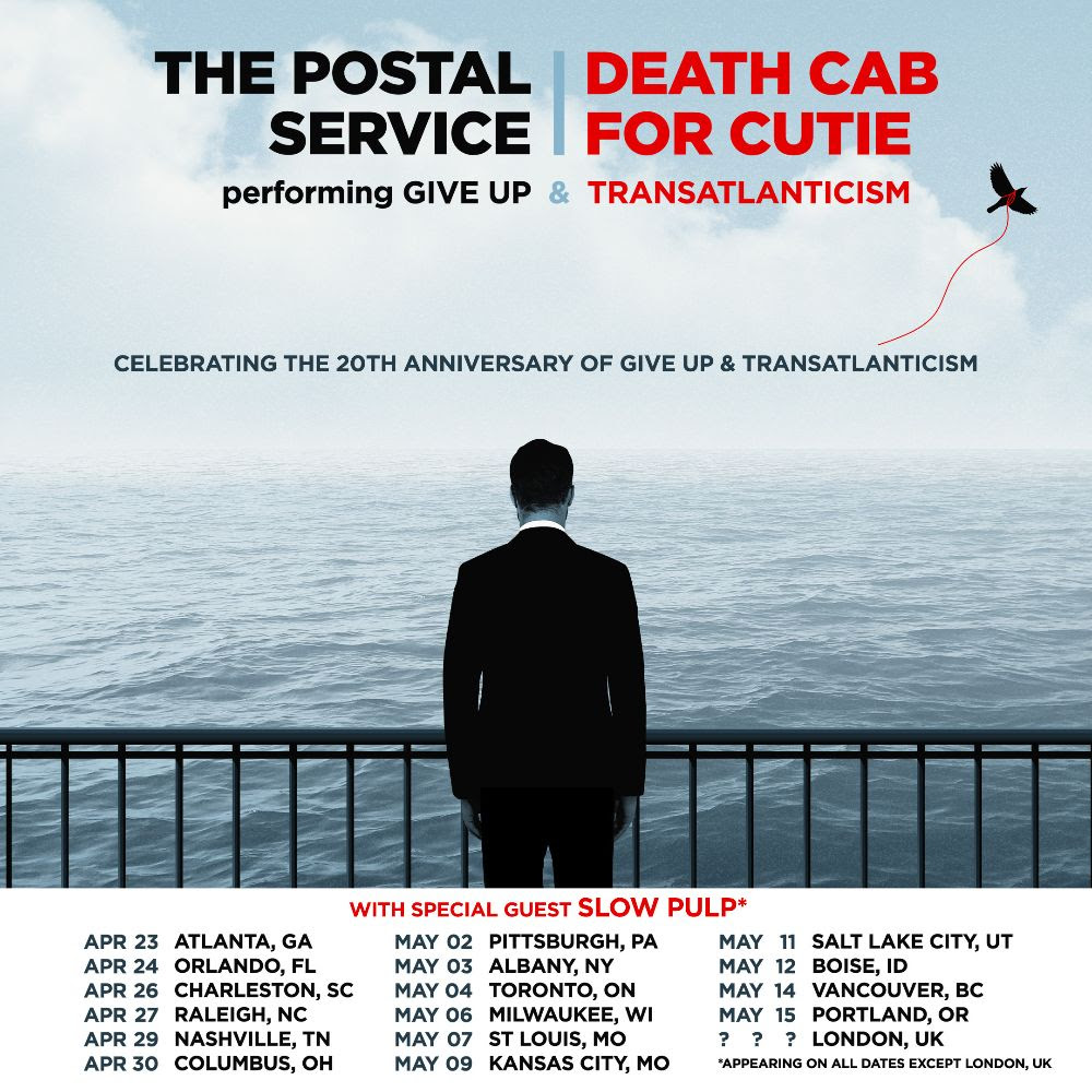 postal service tour death cab